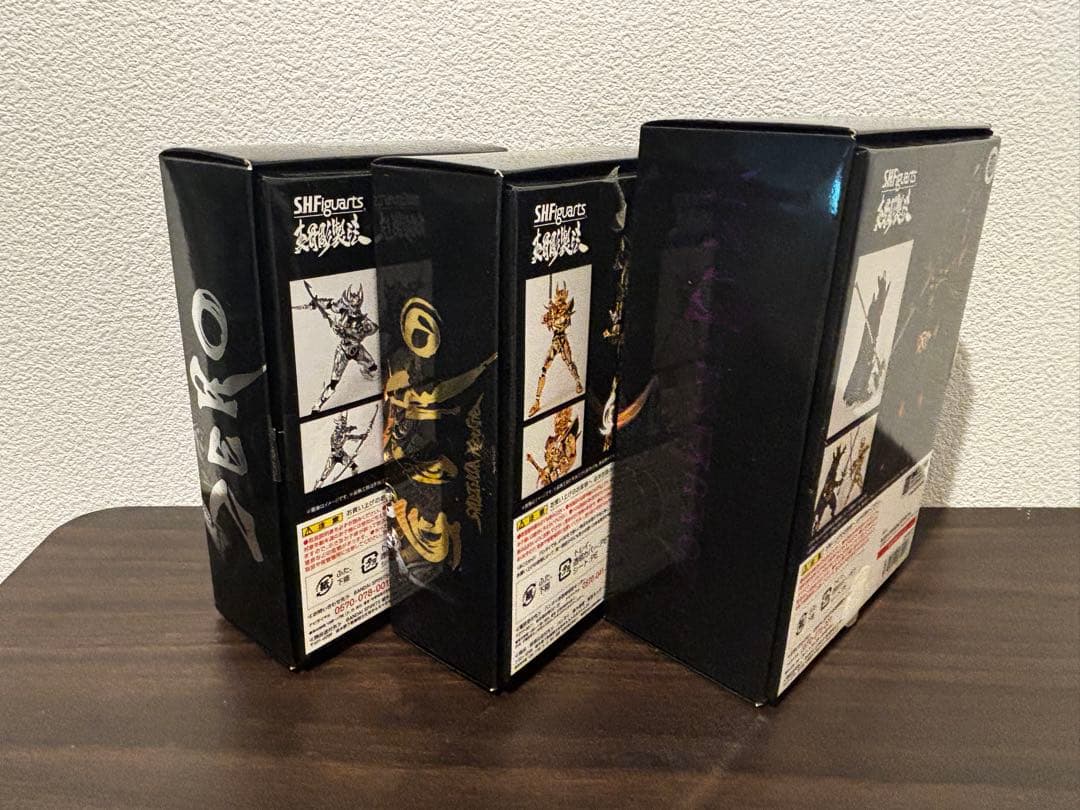 真骨彫　牙狼3体セット