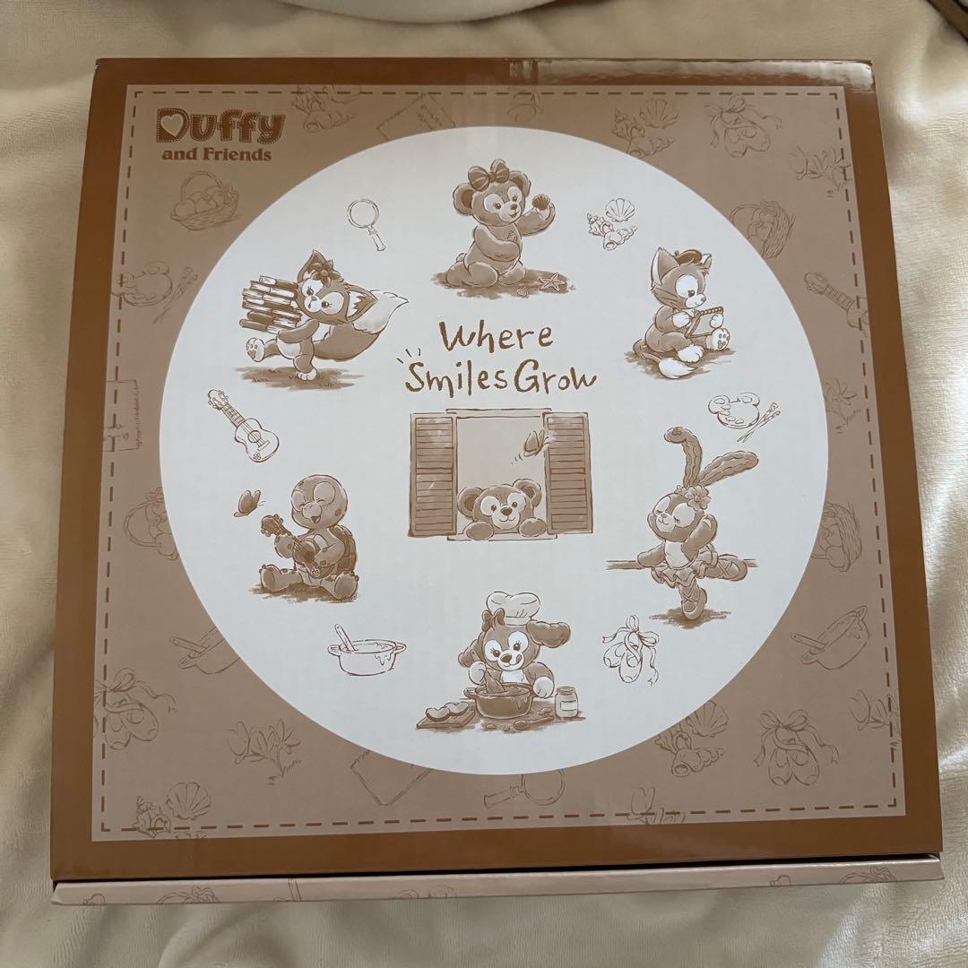 ディズニー ダッフィー ウェアスマイルズグロウ 掛け時計 限定 新品未使用