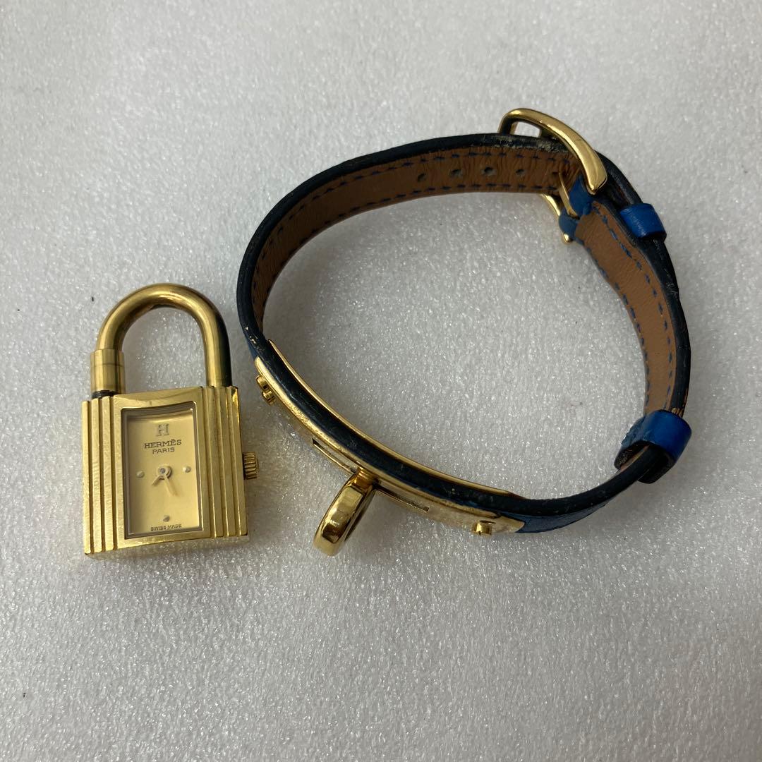 HERMES ケリーウォッチ　ゴールド