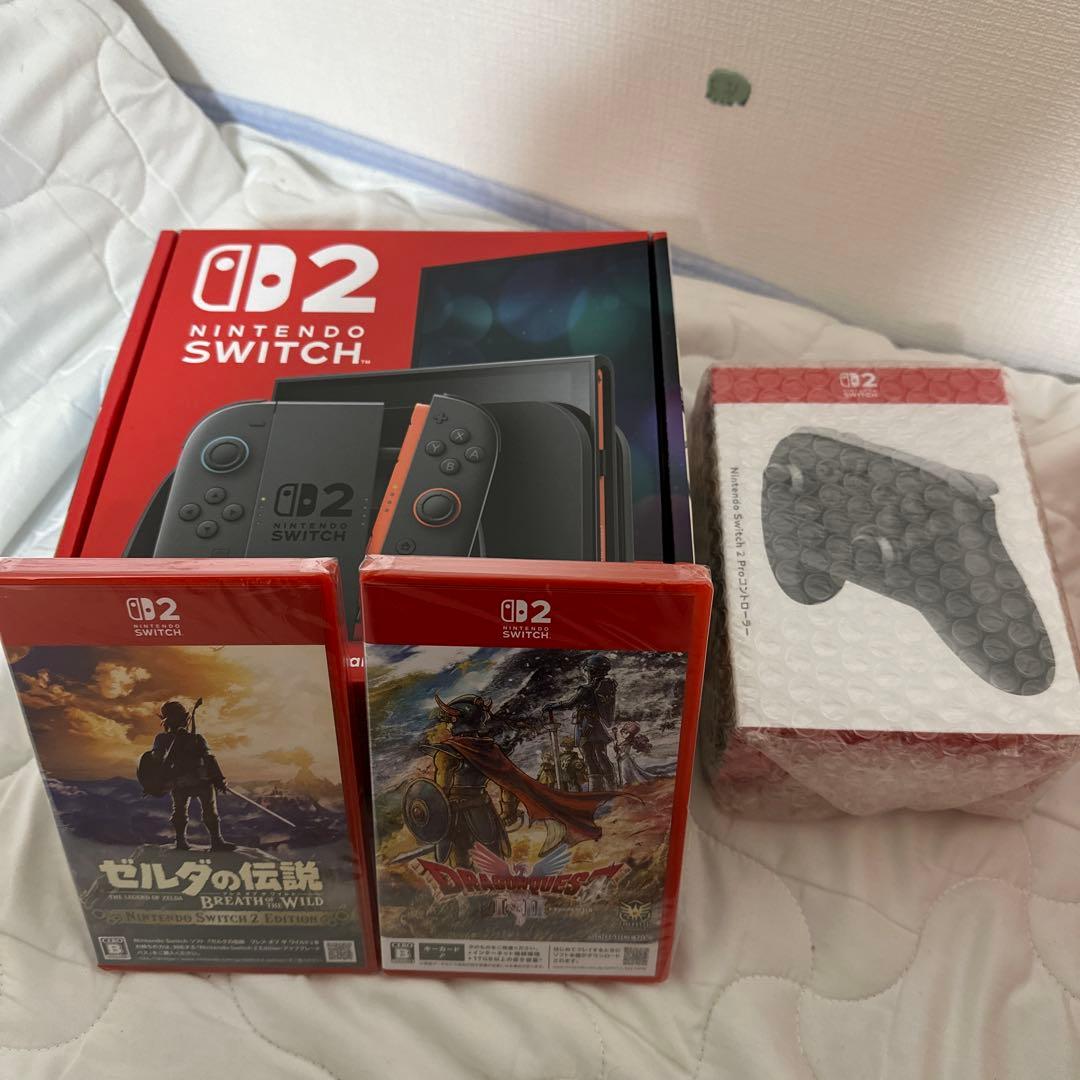 Nintendo Switch 2 + ゲーム2本 + プロコン