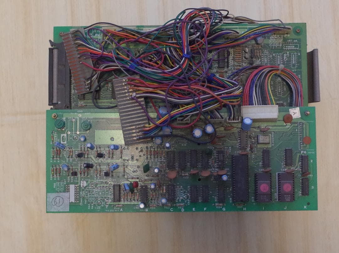 アーケードゲーム基板（状態不明中古品）【No.61】