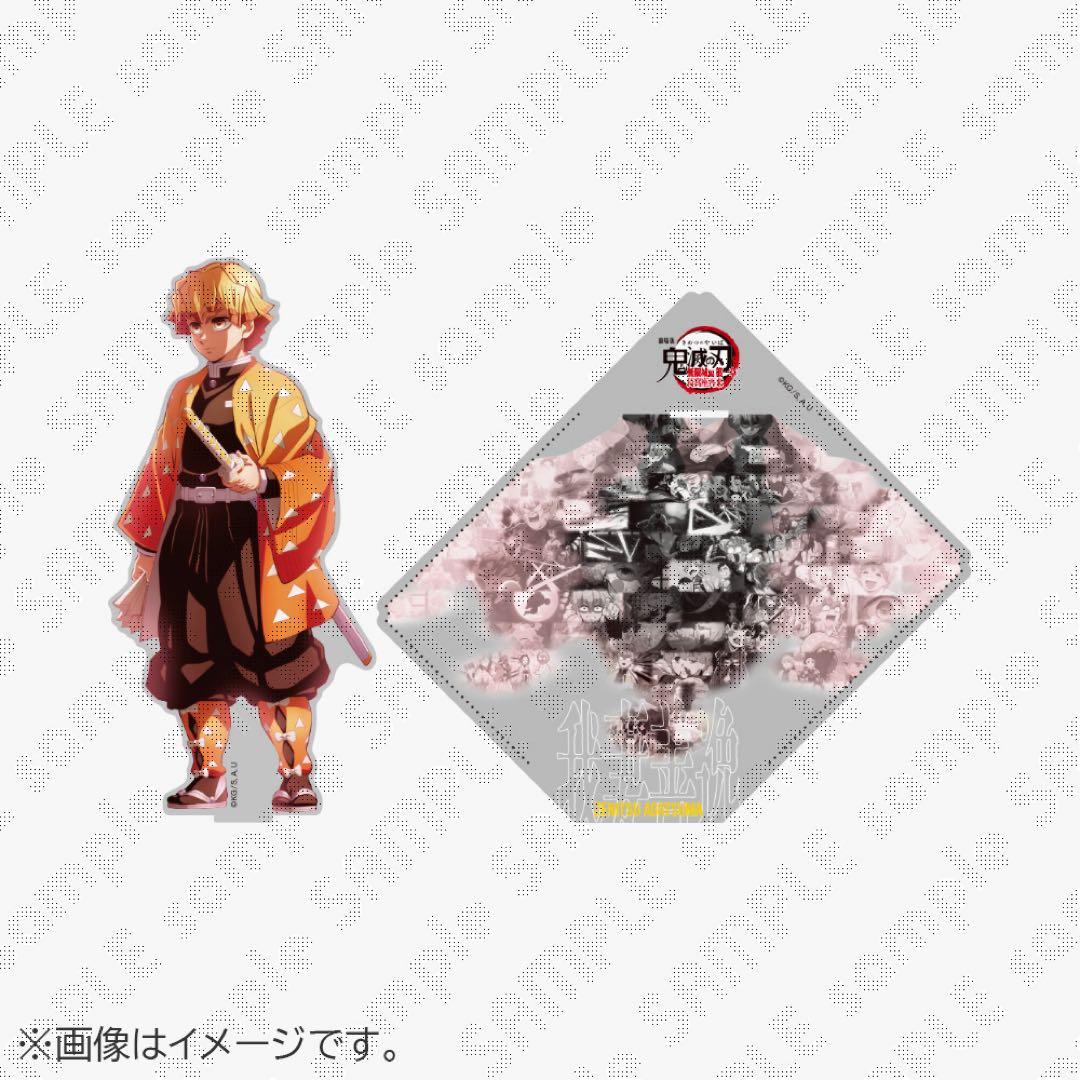 鬼滅の刃 戦支度イラストコラージュアクリルスタンド 我妻善逸