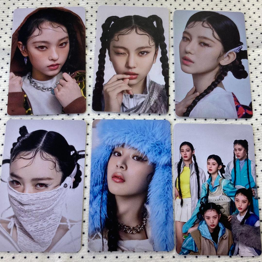 NewJeans NJZ 香港 complexcon 2025 トレカ 6枚