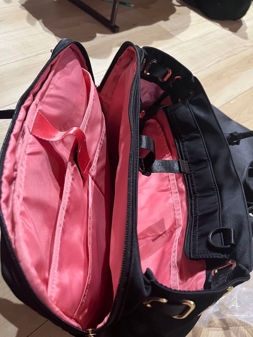 SELENT ETHER ブラックビジネスバッグ