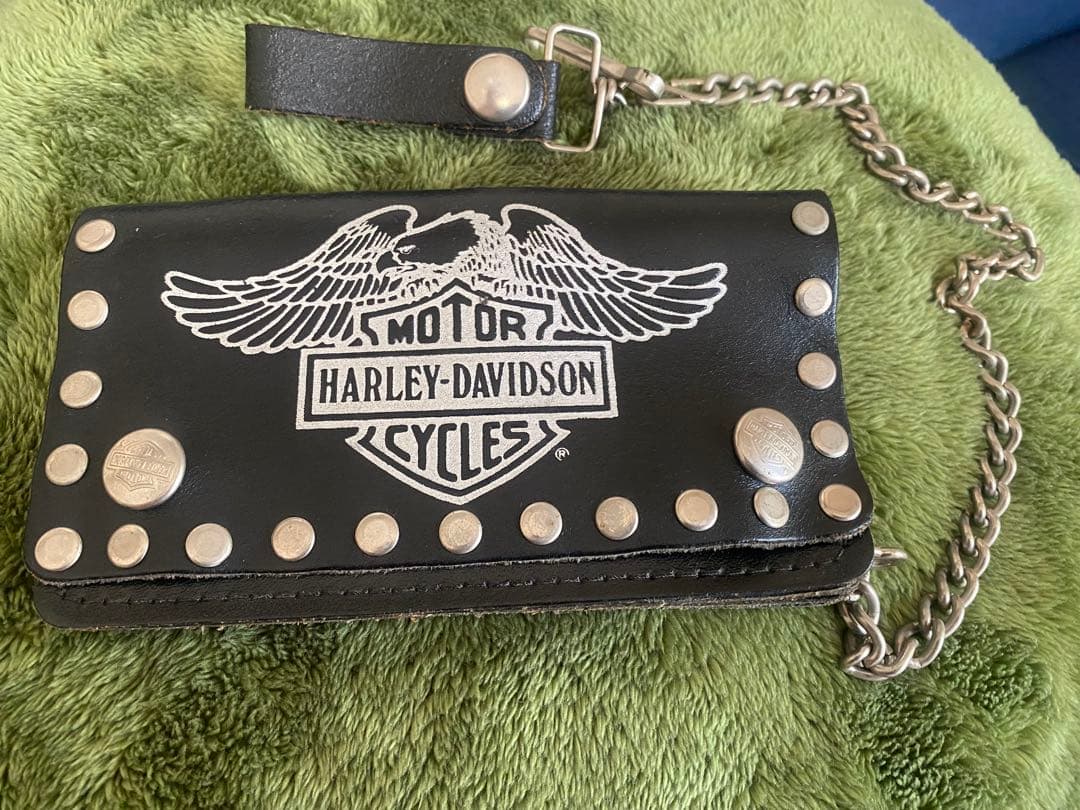 Harley-Davidson 本革 ウォレットチェーン