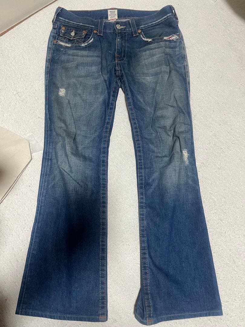 TRUE RELIGION ブーツカットデニム