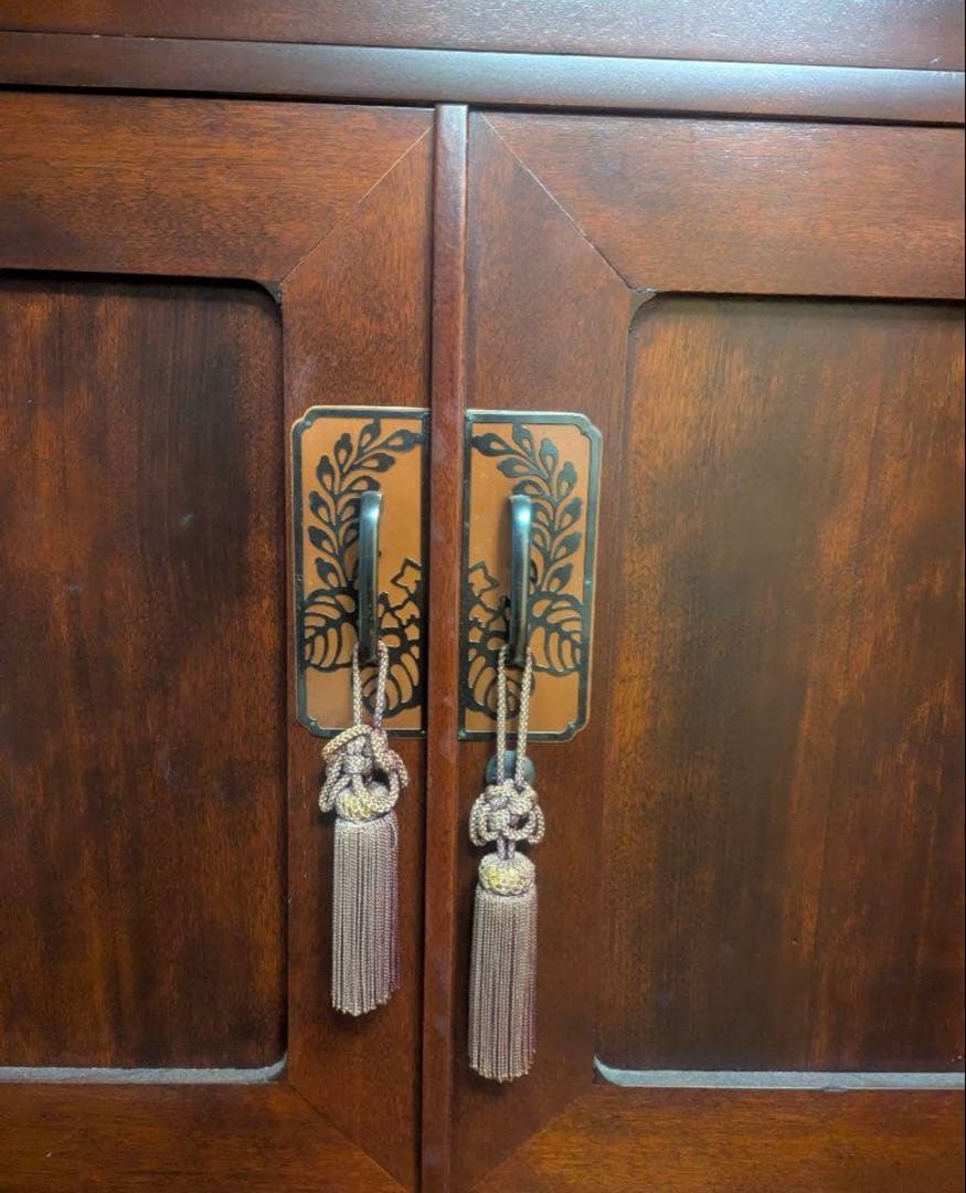 昭和　和ダンス　木製　(送料込み価格)