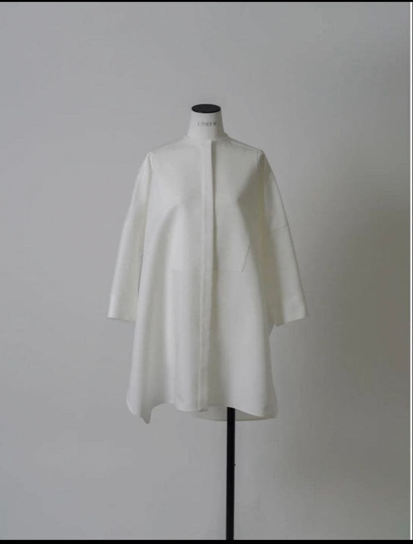 LOHEN ローヘン　ハイカウントボサムシャツ（White）