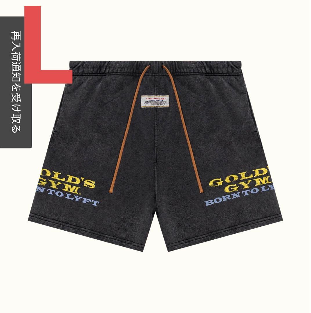 LÝFT × GOLD'S GYM VINTAGE LOGO SHORTS