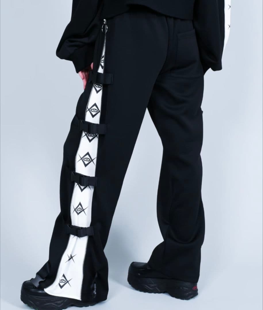 REFLEM / ベルト付きサイドZIPパンツ