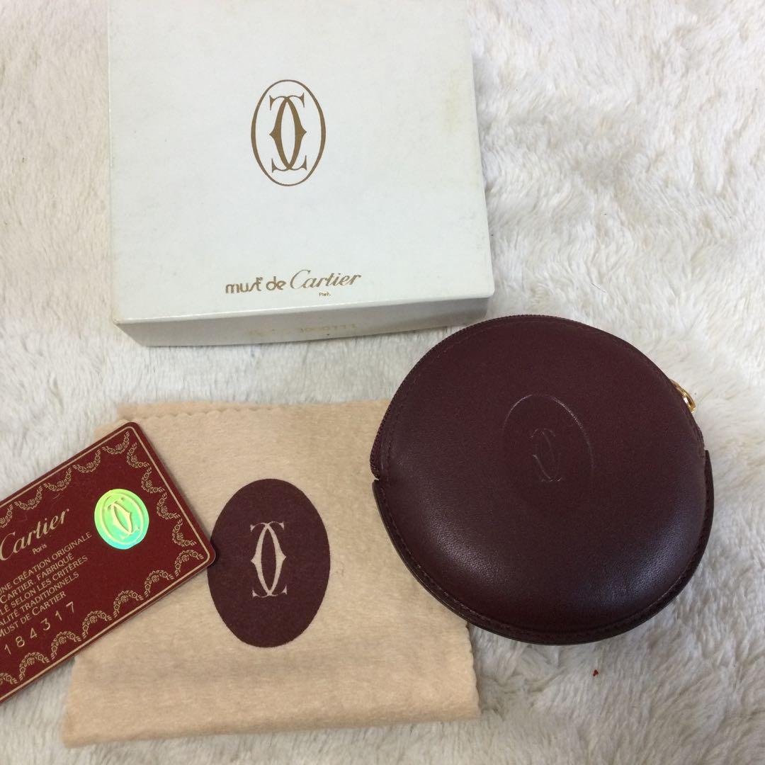 極美品✨Cartier マストライン レザー ケース ギャラ 箱付き