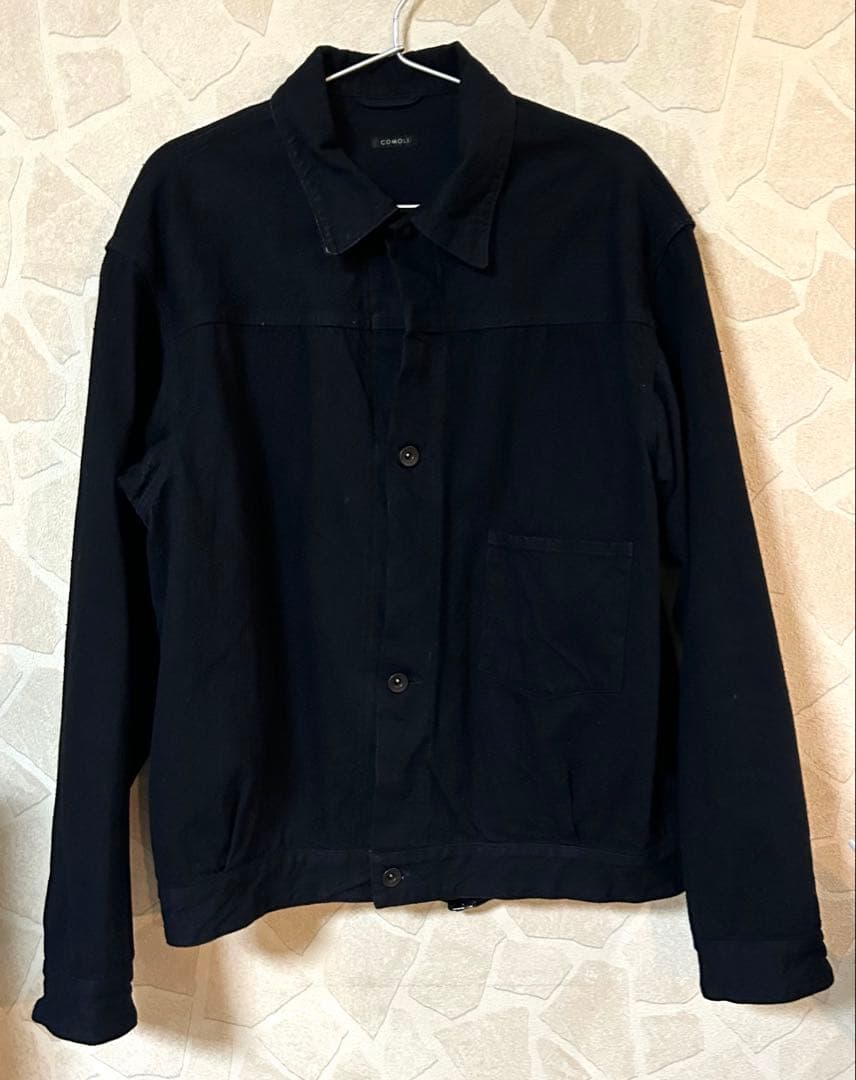 COMOLI デニムジャケット BLACK 2 / 23AW 【美品】