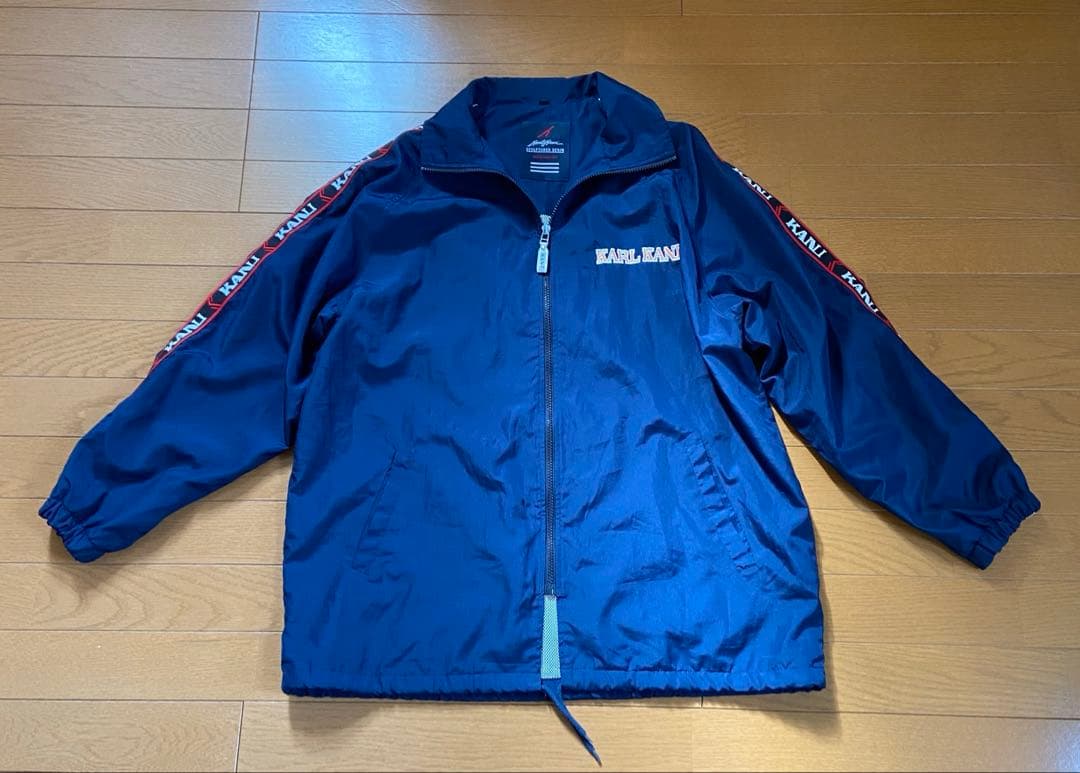 カールカナイ　KarlKani セットアップ　紺色　y2k