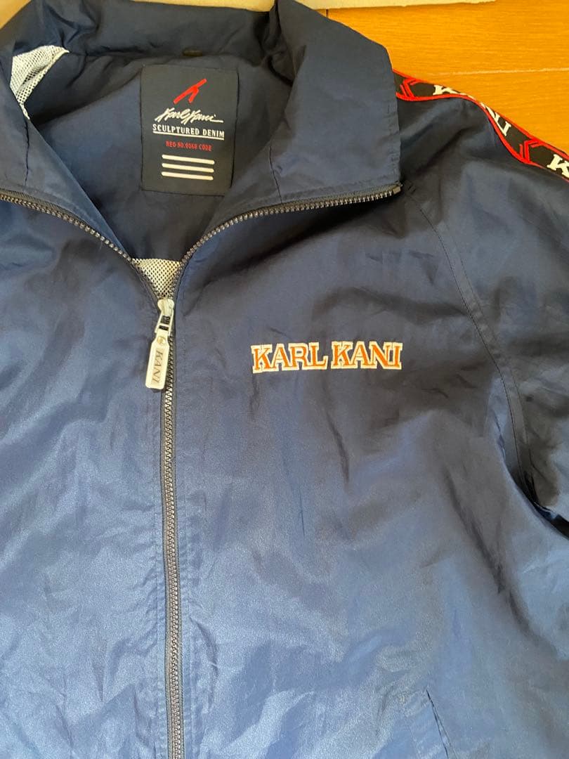 カールカナイ　KarlKani セットアップ　紺色　y2k