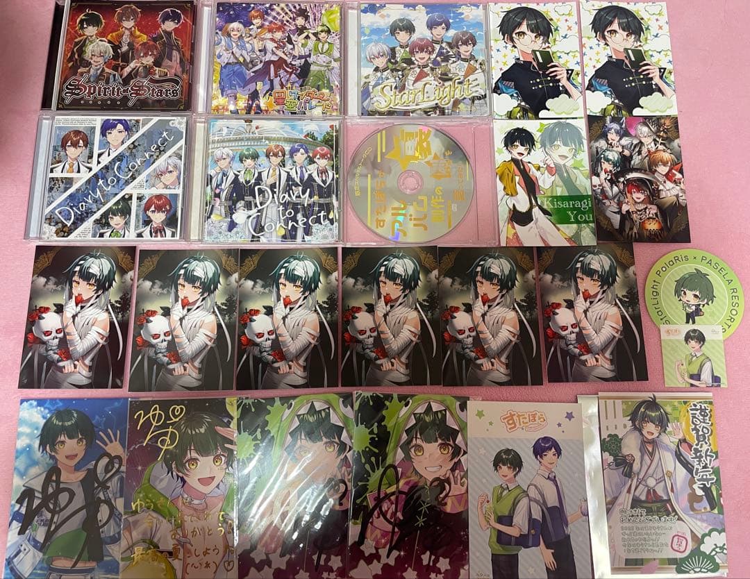 すたぽら CD 如月ゆう ポスカ 直筆サイン入り バラ売り❌ 公式