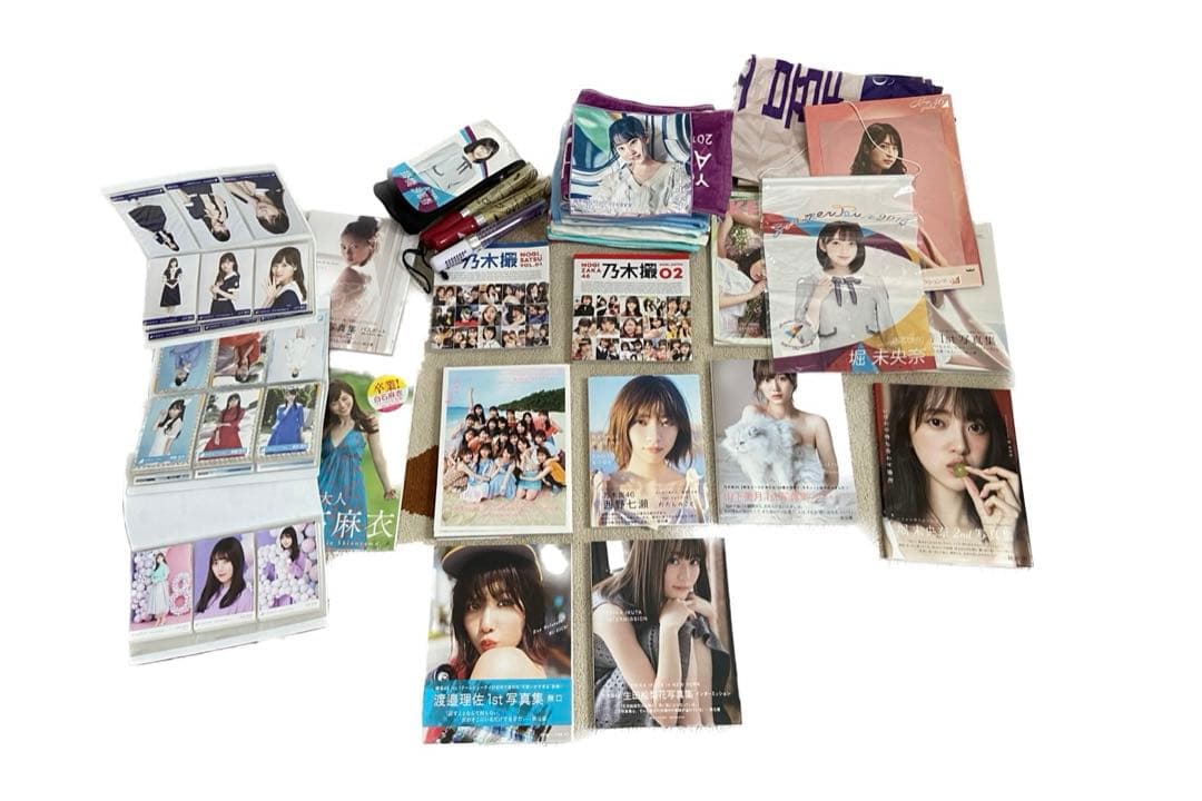 【乃木坂、欅坂、日向坂】写真集、タオル、生写真、CD