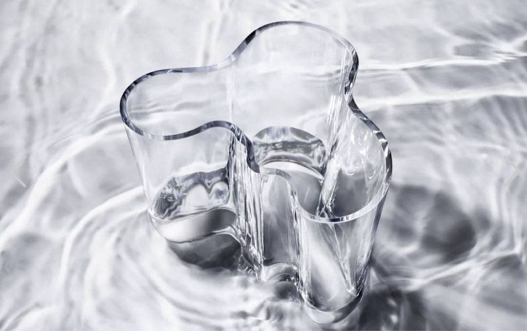 12/16まで　イッタラ　フラワーベース　アアルト 160mm