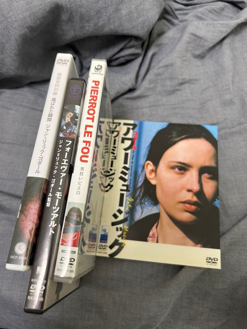 ゴダール　DVD 4本