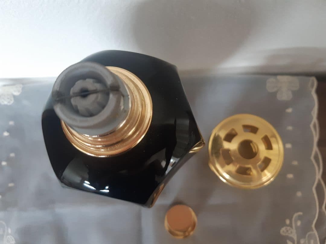 美品■ランプベルジェ　ランプ　ブラックラビリンス　アロマランプ