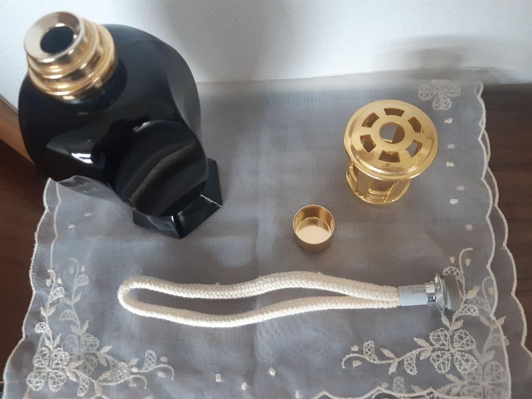 美品■ランプベルジェ　ランプ　ブラックラビリンス　アロマランプ