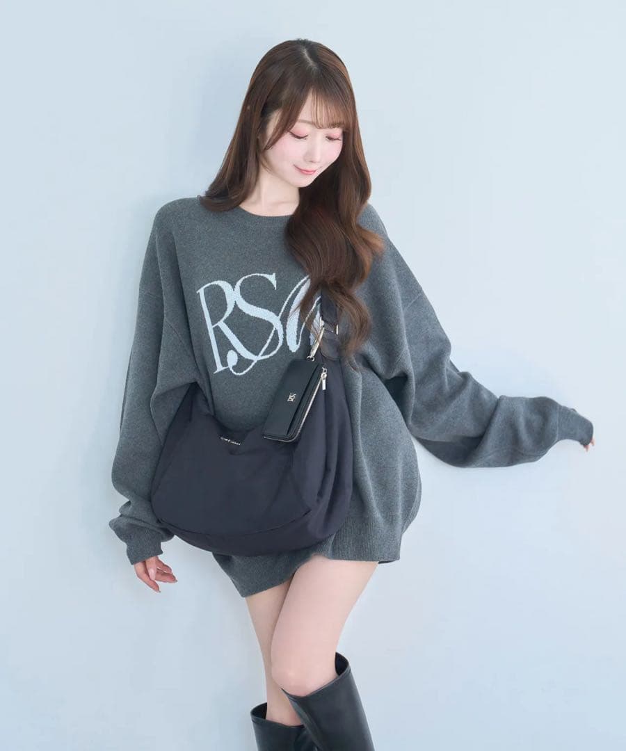 ロゼミューズ　cross body bag with fragment case