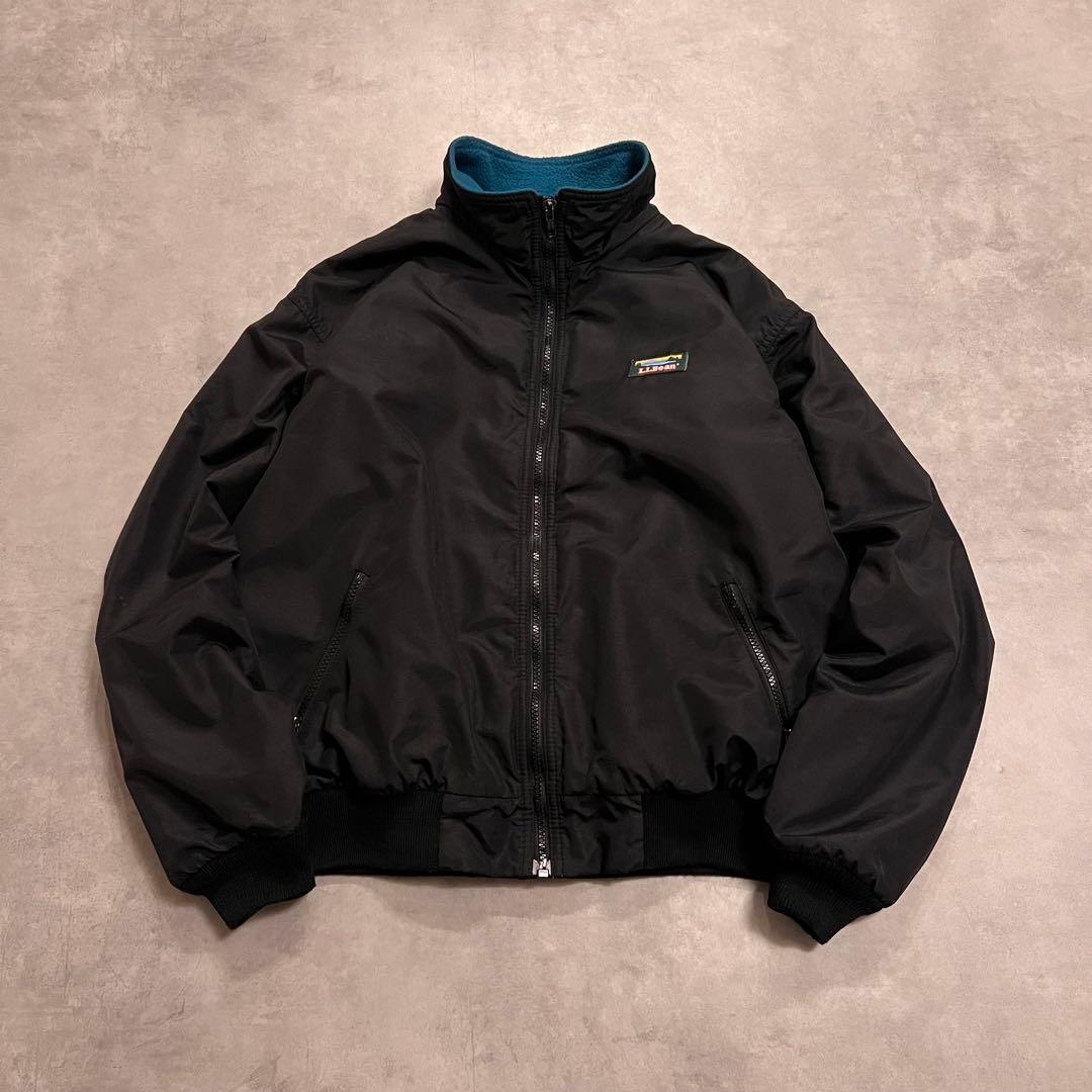 ジャケット・アウター L.L.Bean 80s Nylon shell fleece jacket