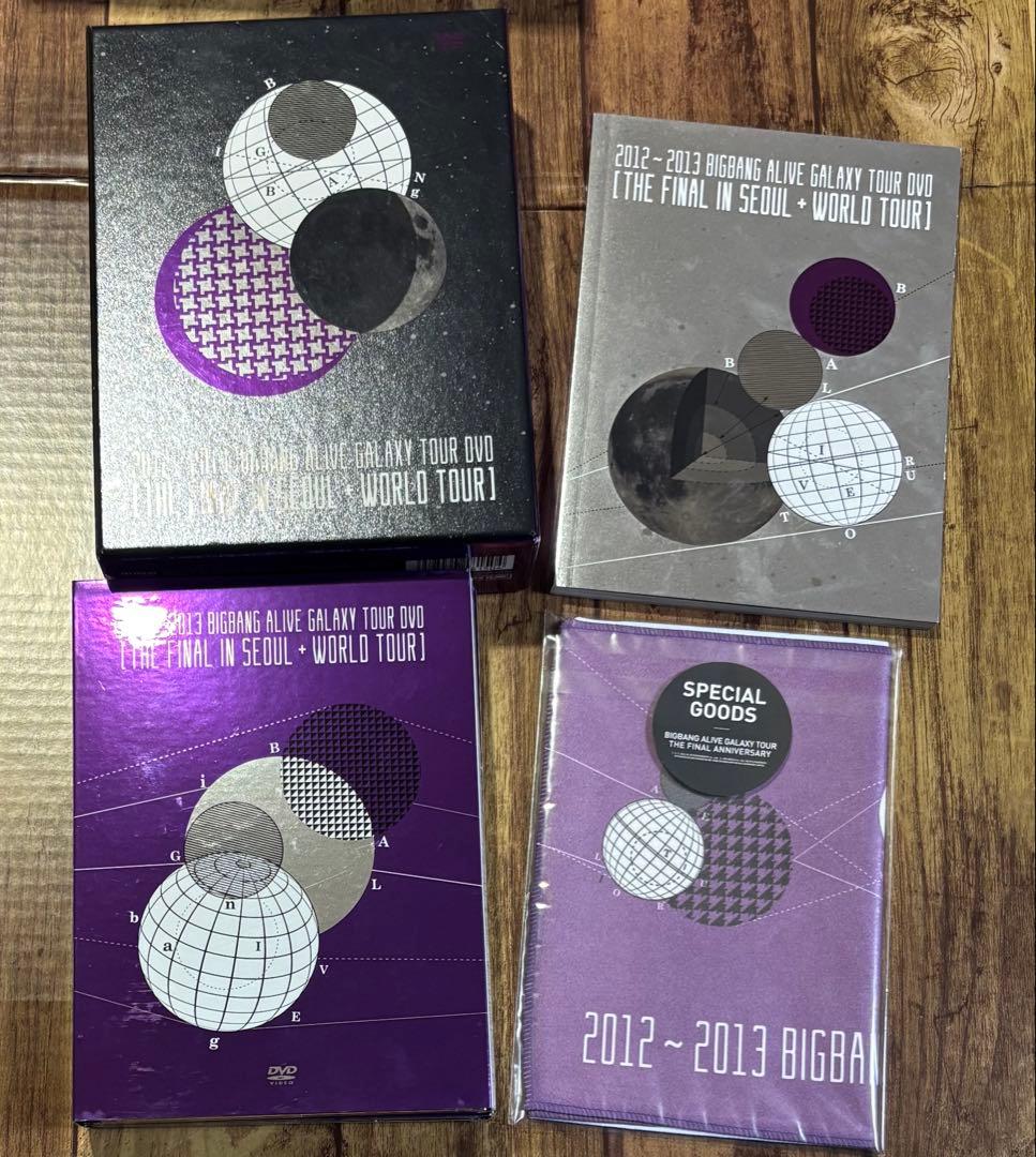 BIGBANG LIVE DVD-BOX 7作品セット