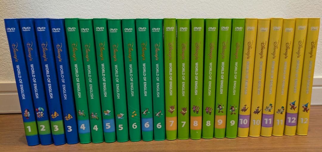 ディズニー英語システム　DWE ストレートプレイ　DVD