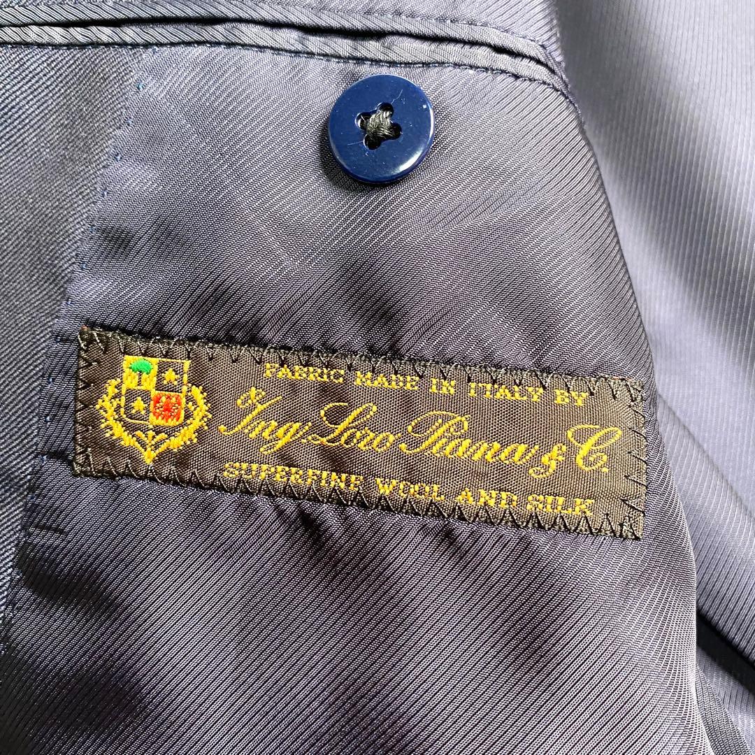 美品✨Tomorrowland テーラード ピルグリム ロロピアーナ ネイビー