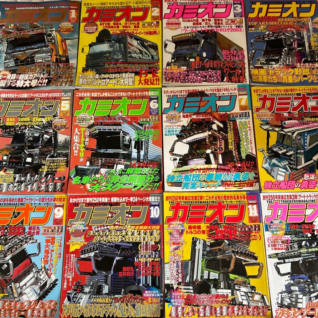 カミオン CAMION 2003年 マガジン 雑誌 トラックボーイ
