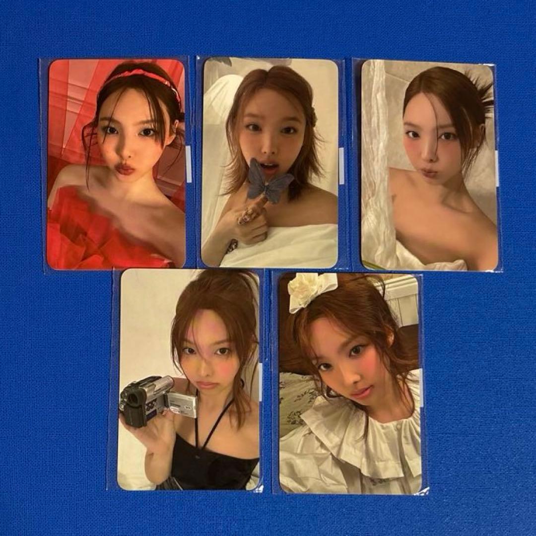 TWICE ナヨン 写真集 メーカー 特典 トレカ 5種 コンプ セット