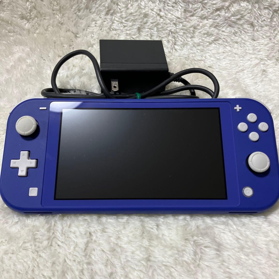 Nintendo Switch Lite ブルー 本体　純正充電器付き