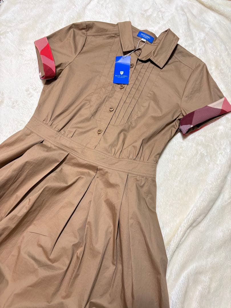 BLUE LABEL CRESTBRIDGE ブルーレーベル ワンピース 半袖