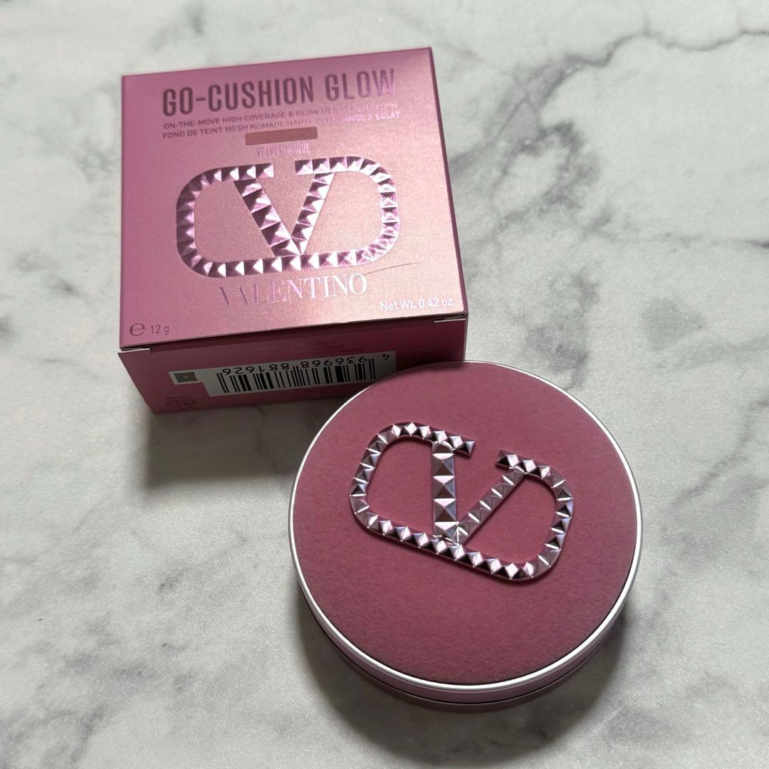 VALENTINO GOクッショングロウベルベットモーブ LN2