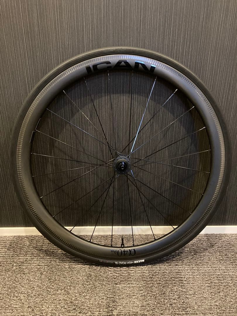 ICAN ‪‬(alpha)40 pro カーボンホイール　カスタム　リアのみ