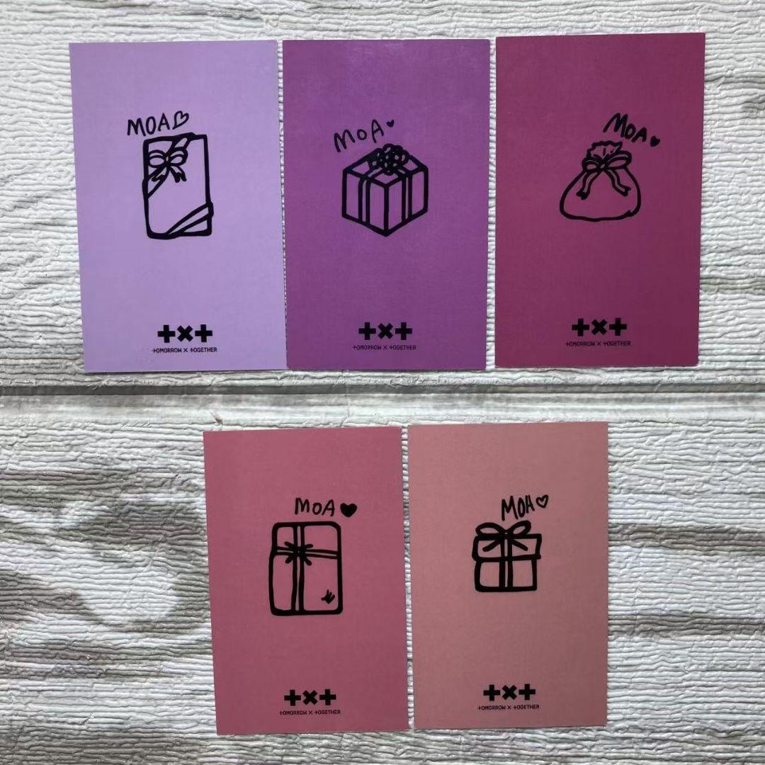 TXT KBS MOA 歌謡大典 当選 サノク トレカ 5枚