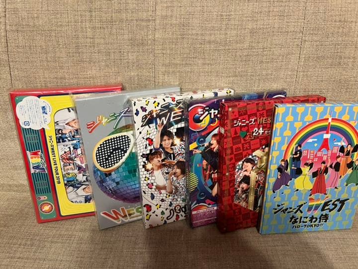 ジャニーズWEST 初回盤　ブルーレイ&DVDまとめ売り