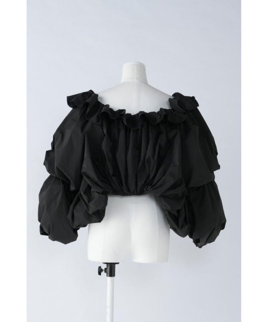 美品　ENFOLD オフショルダートップス　黒