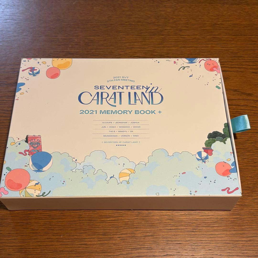 ミュージック seventeen CARAT LAND 2021 memory book