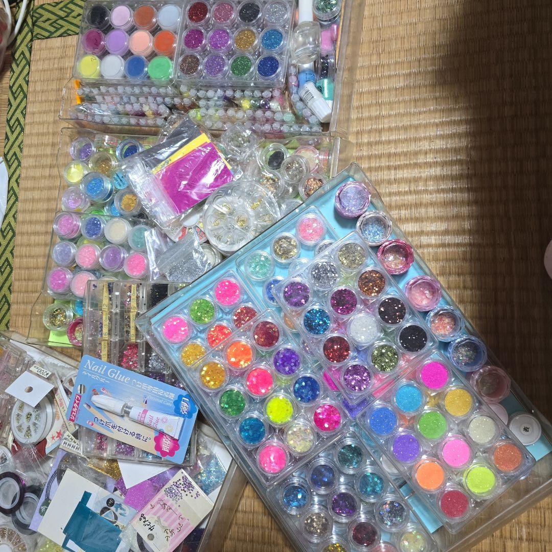 ネイル ラメパウダー、色々 大量