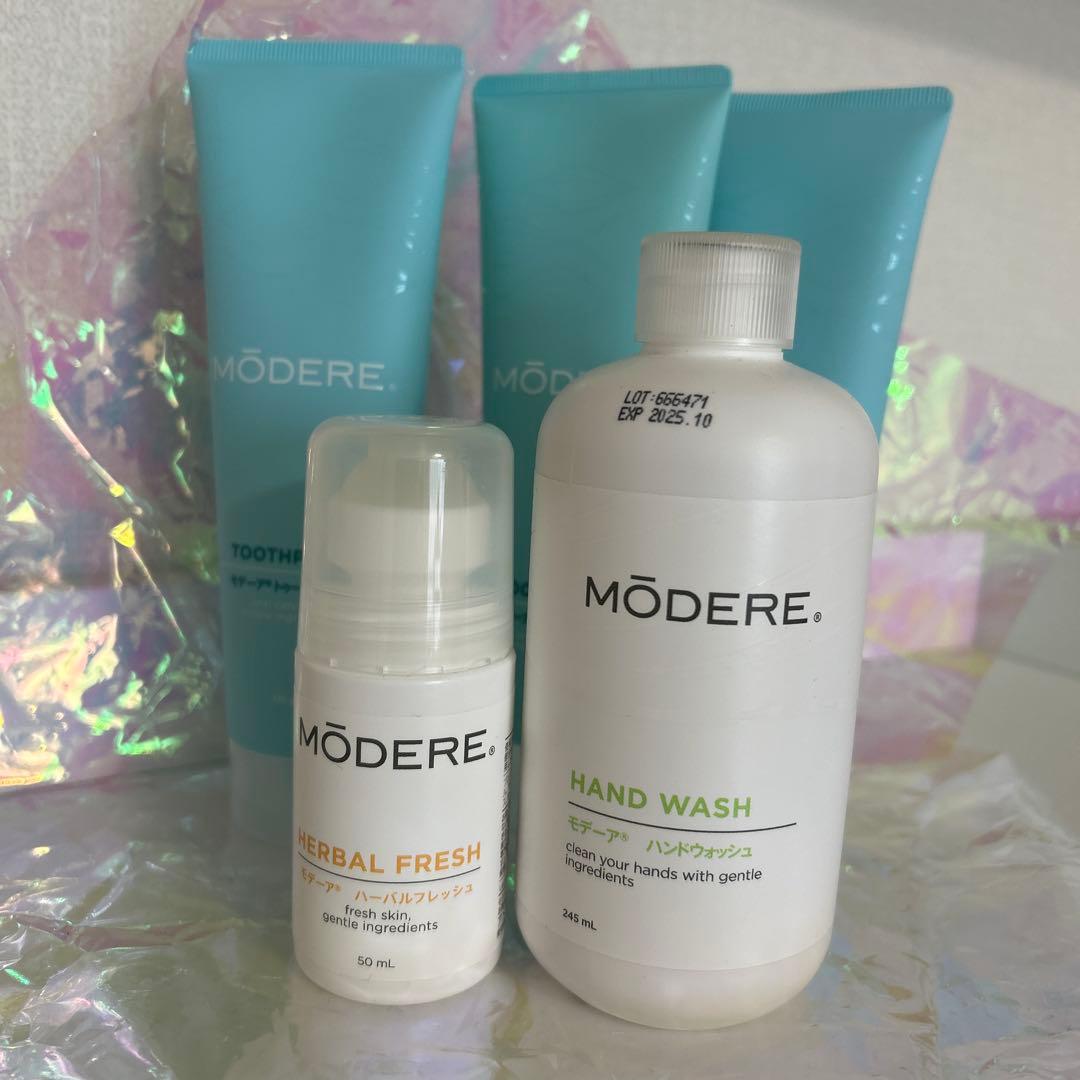 MÖDERE ハンドウォッシュ 歯磨き粉 デオドラント
