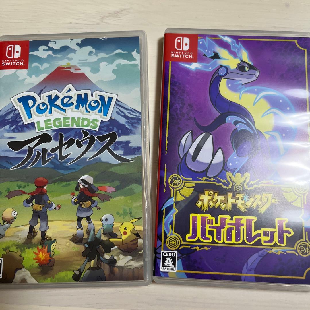 Nintendo Switch ポケモン　アルセウス　バイオレット