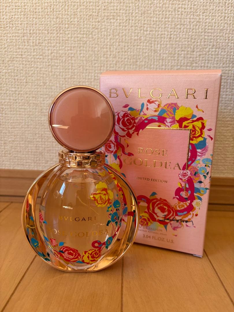 【限定ボトル】BVLGARI ローズゴルデア 90ml