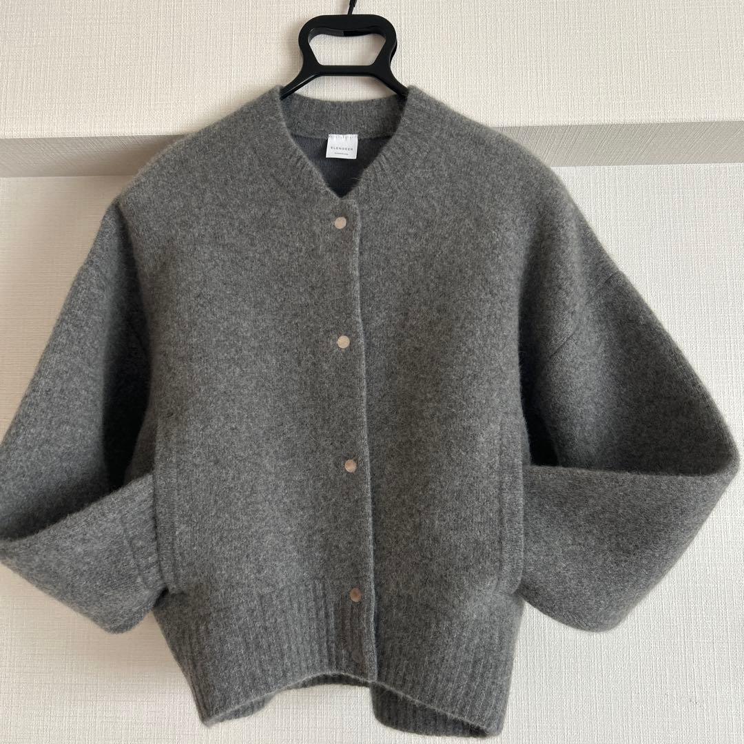 ELENDEEK エレンディーク　CNラクーンミックスブルゾン　グレー