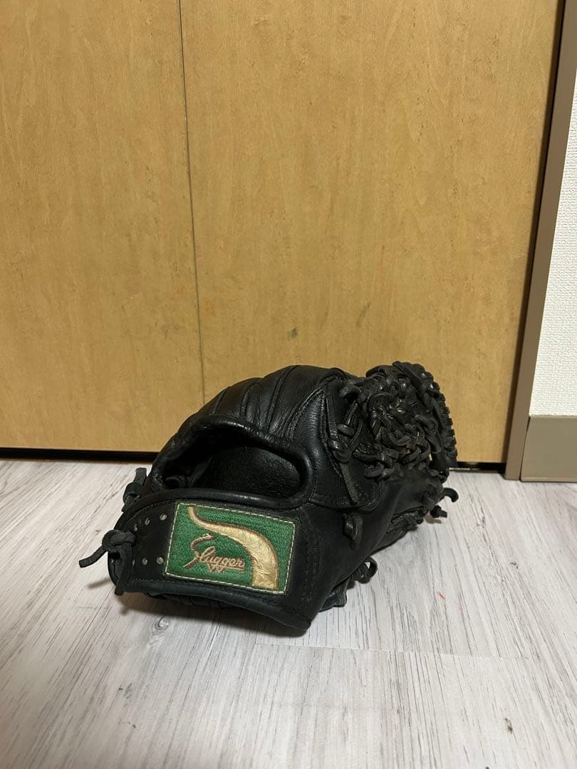 スラッガー 野球グローブ 黒