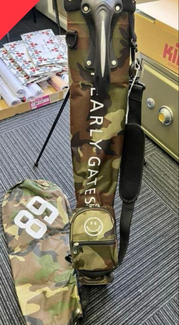 EARLY GATES 迷彩キャディバッグ 68インチ