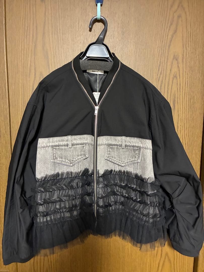 ヤマダヤ　RADIATE デニム×チュールドッキングブルゾン