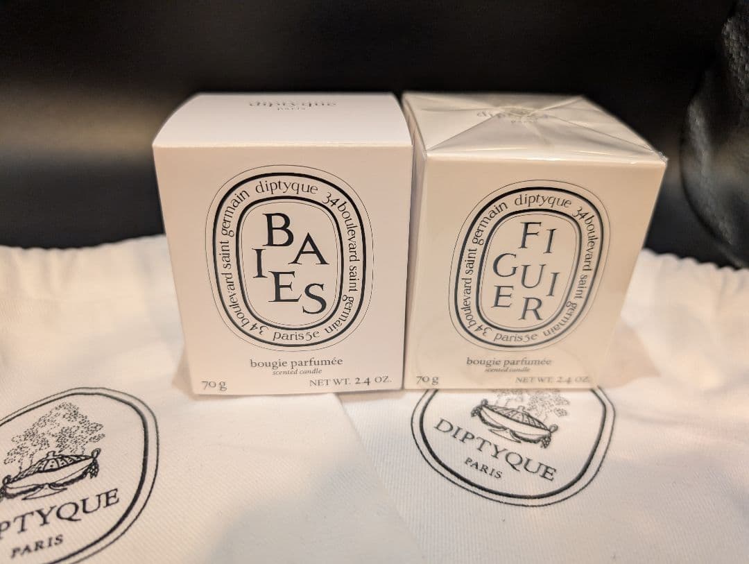 Diptyque BAIES & FIGUIER ミニキャンドル 70g