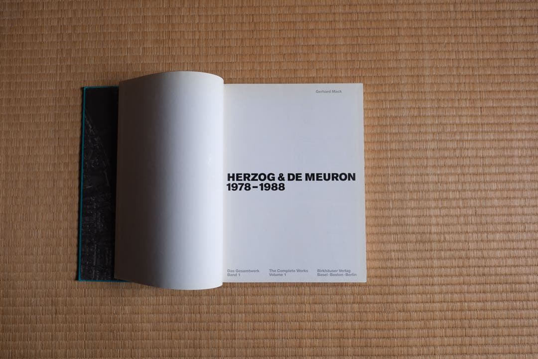 ①HERZOG&DEMEURON 1978-1988 ヘルツォーク・ド・ムーロン