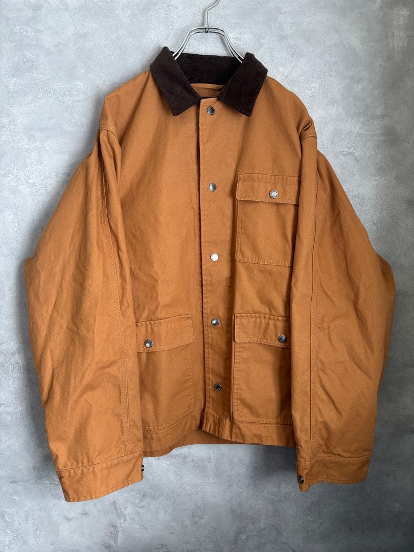 NEW ERAニューエラ ダックジャケット♦ライトブラウン XL